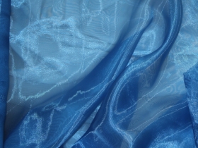 Органза однотонная темно-Синий